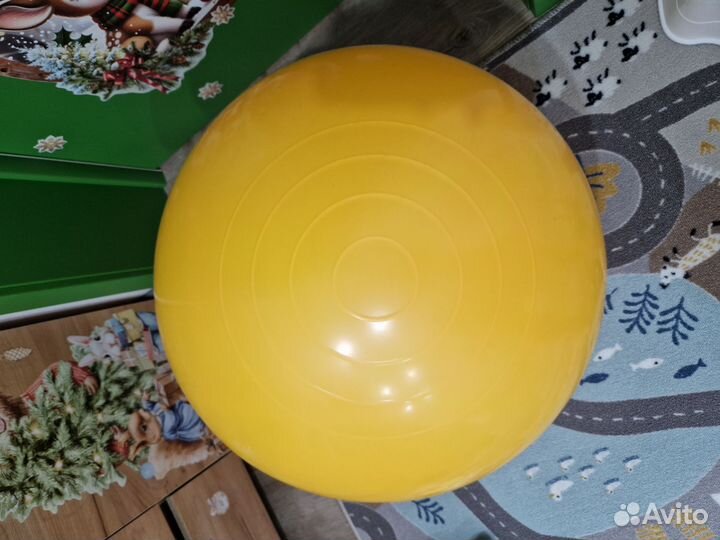 Мяч фитбол с насосом
