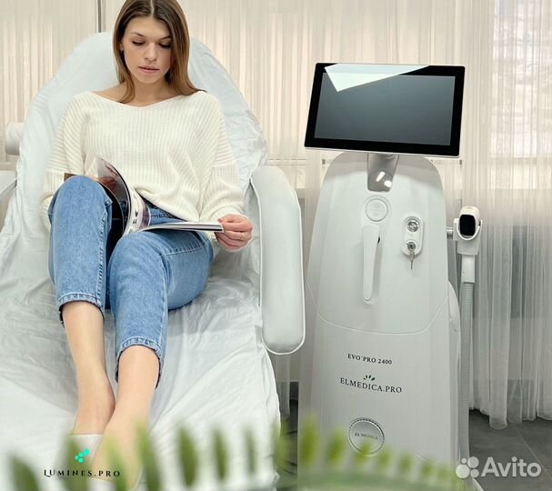 Диодный лазер для эпиляции Lumines Max’One 1200вт