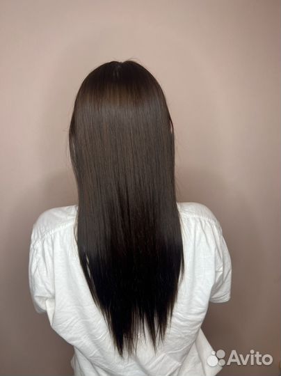 Кератиновое выпрямление