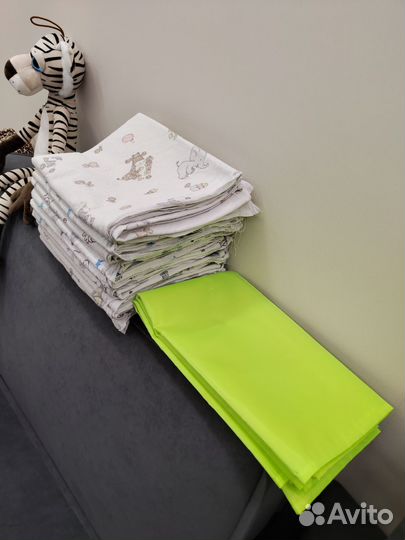 Пеленки детские фланелевые