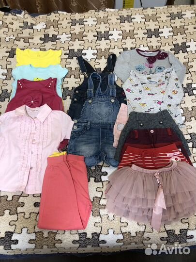 Пакет вещей на девочку 98 104