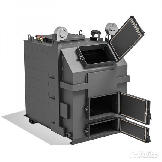 Твердотопливный котел длительного горения