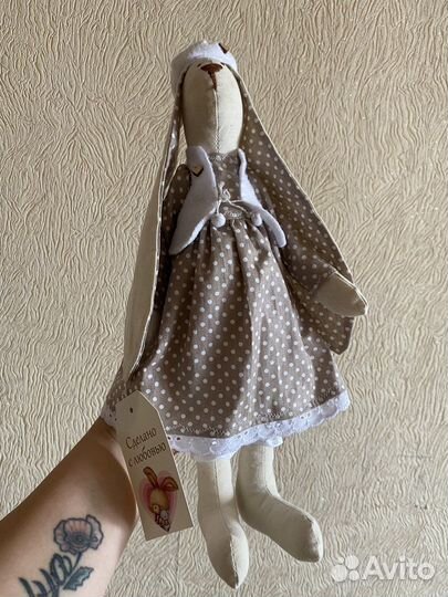 Заяц тильда ручная работа