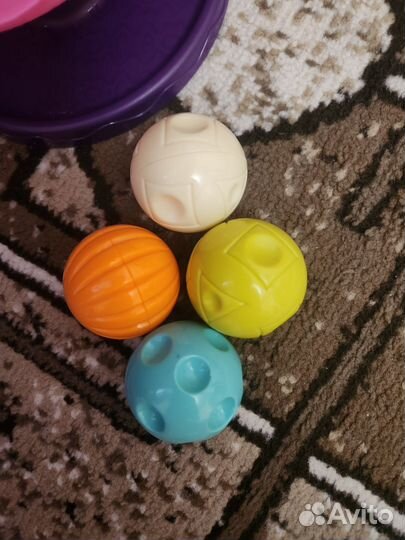 Трек-горка с шариками