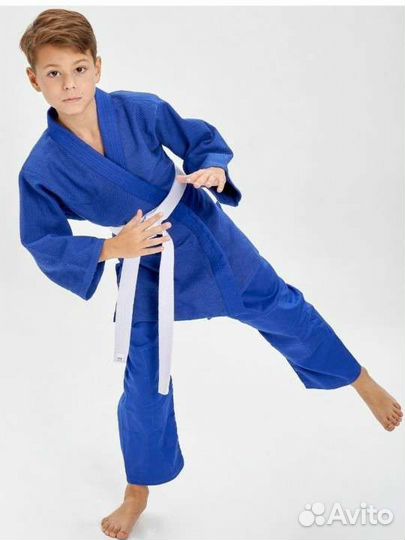 Кимоно дзюдо р140 хлопок 100
