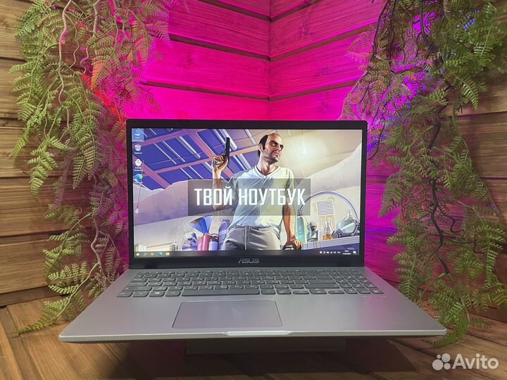 Современный ноутбук Asus Intel/8Gb/SSD/FullHD