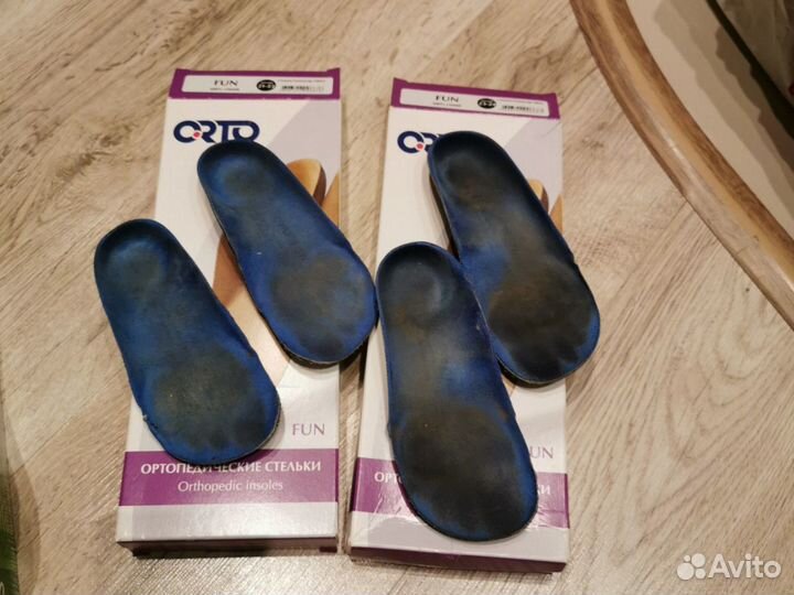 Стельки ортопедические детские