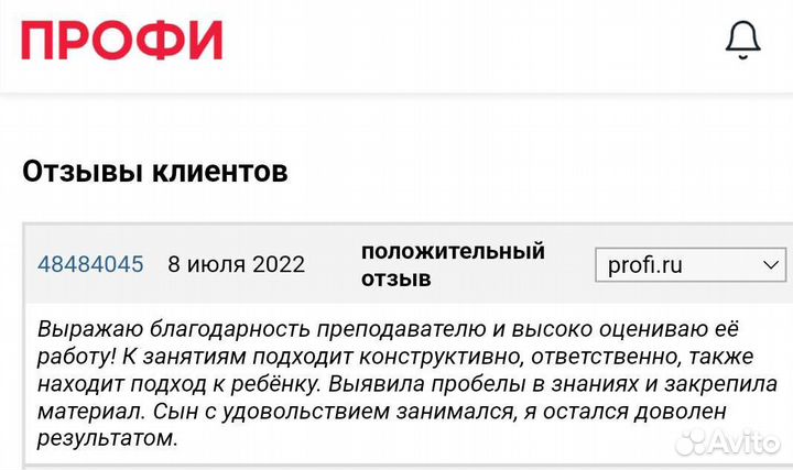 Репетитор по русскому языку