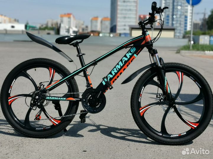 Подростковый велосипед на 24х колесах