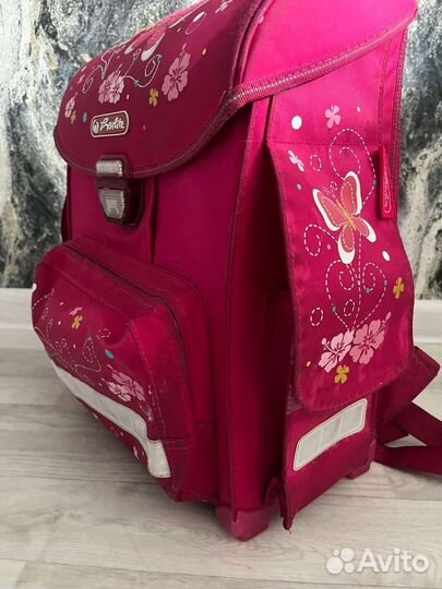 Портфель, рюкзак школьный для девочки herlitz