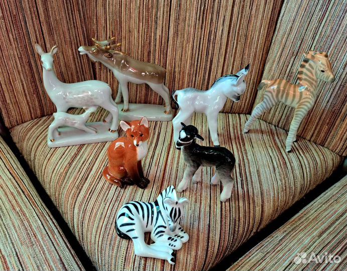 Фарфоровые статуэтки лфз и Полонского завода