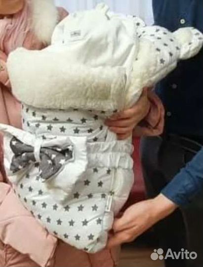 Конверт на выписку зимний