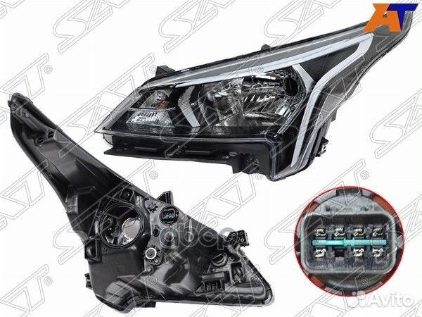 Фара KIA RIO/X (X-line) 20- LH ST-223-11R20L Sat