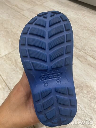 Резиновые сапоги crocs c9