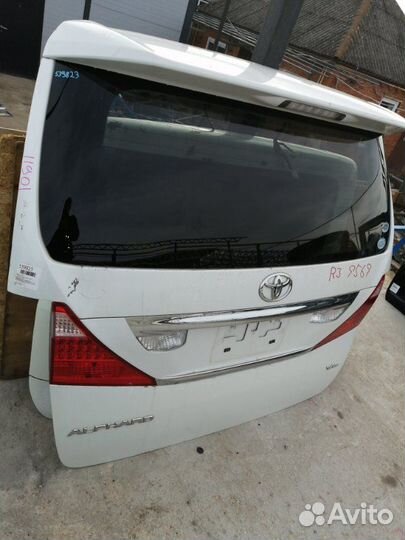 Дверь багажника Toyota Alphard ANH20