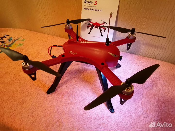 Квадрокоптер MJX Bugs 3 Brushless, FPV