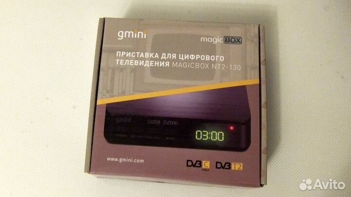 Цифровая тв приставка Gmini NT2-130