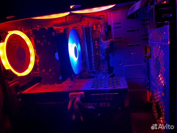 Игровой пк Ryzen 5600x / RTX 3070 / 32GB / Монитор