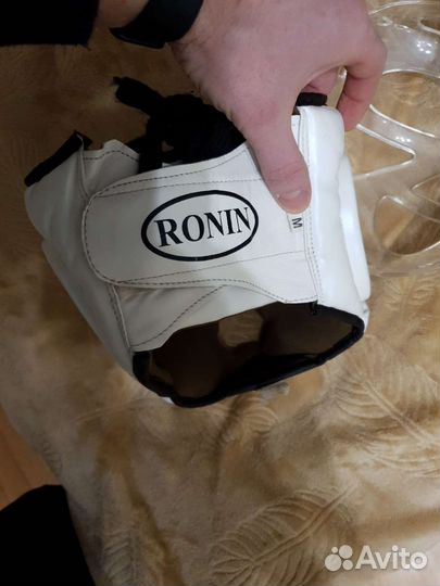 Боксерский шлем с бампером