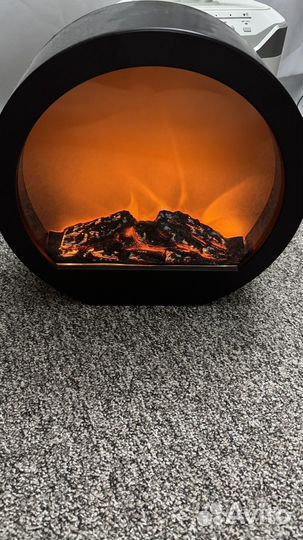 Камин напольный