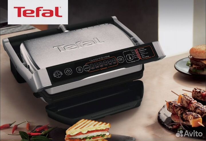 Электрогриль Tefal Optigrill+ Initial GC706D34