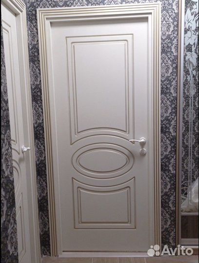 Двери межкомнатные эмаль комплект
