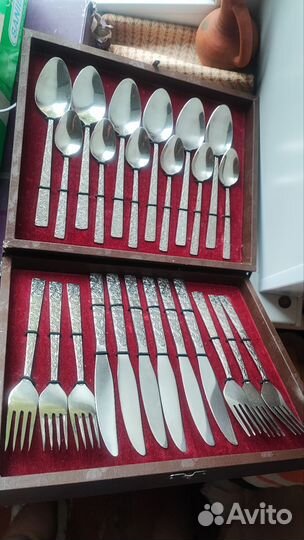 Набор столовых приборов СССР нержавейка