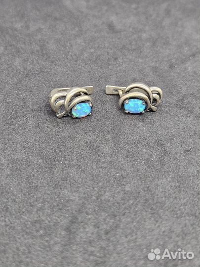 Серебряные серьги