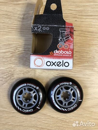 Роликовые коньки oxelo diabolo brake system 45разм