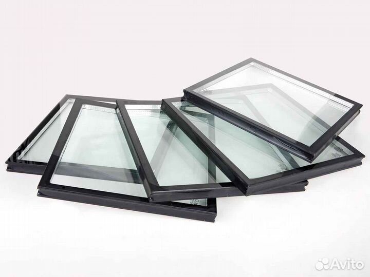 Ремонт окон, стеклопакет мультифункциональный RAL33433