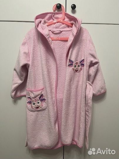 Халат махровый для девочки 116
