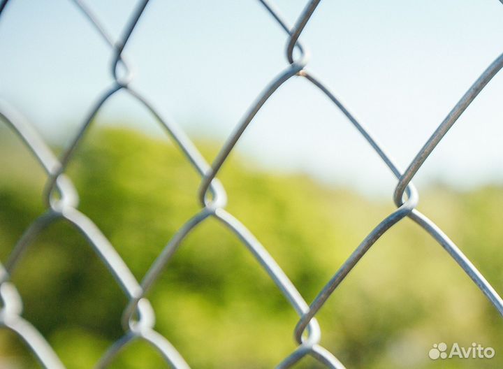 Забор из сетки Рабица