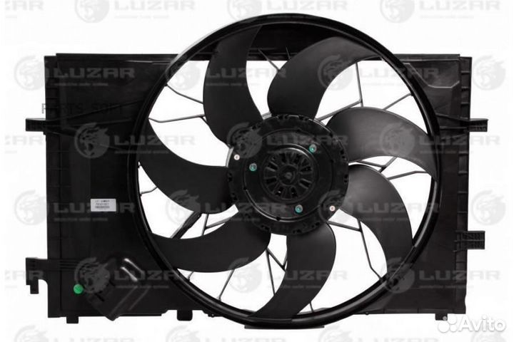 Вентилятор двигателя Mercedes-Benz C (W203) (00)