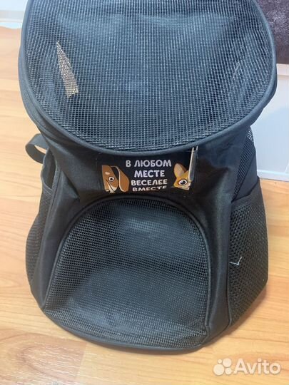 Рюкзак переноска с окошком для котенка/щенка