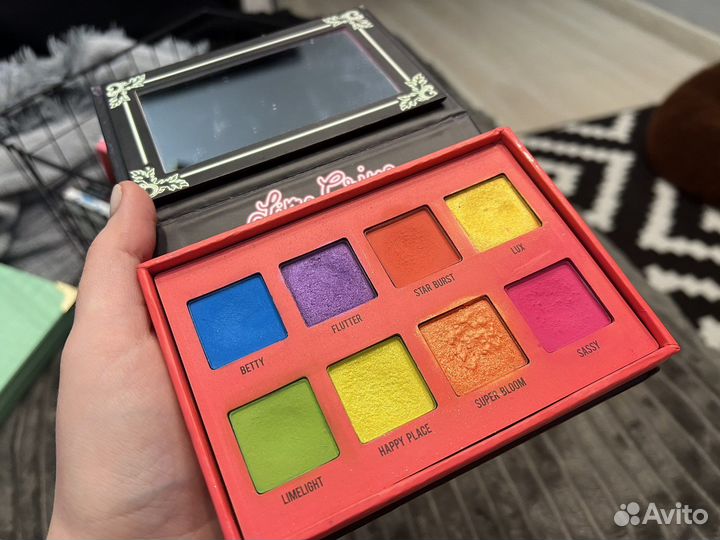 Палетка теней Lime crime vivid