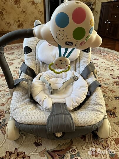 Шезлонг детский chicco