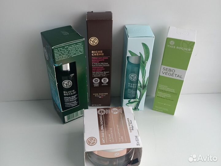 Крема Yves rocher новые разные, набор косметика