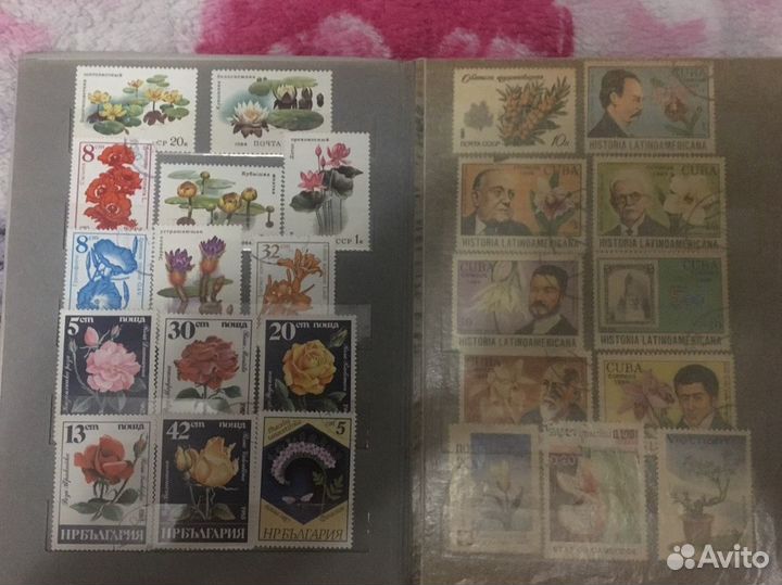 Альбомы с марками 2 шт