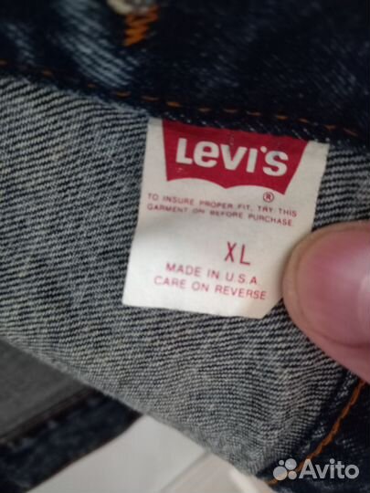 Куртка мужская Levi's, оригинал, XL, спенсер