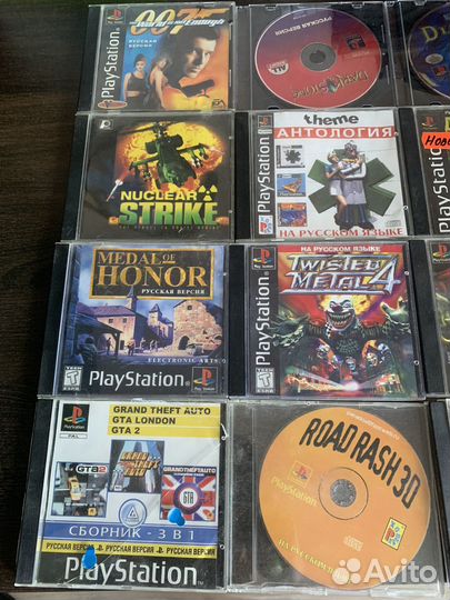 Игры диски на ps1