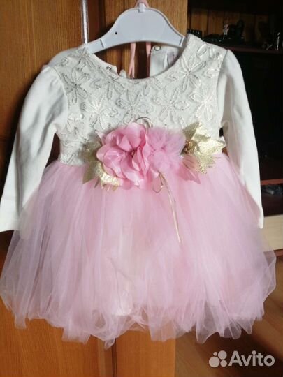 Платье для девочки 74 - 80