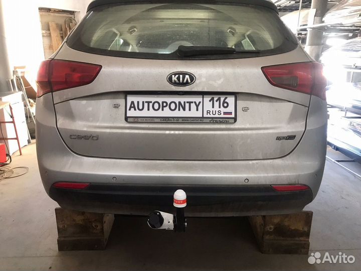 Фаркоп Kia Ceed sw с 2012 по 2018