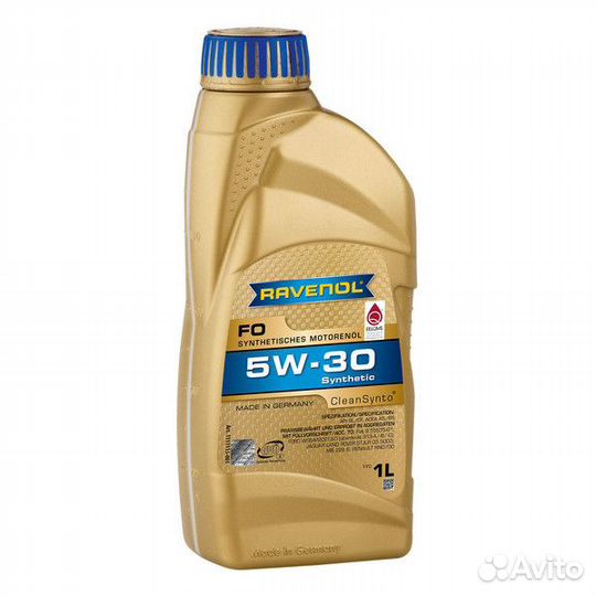 Масло моторное 5W-30 син. FO ravenol 1л /кор.12шт