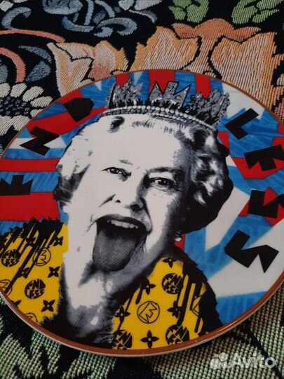 Керамическая тарелка Geminiano Cozzi 1765 Италия о