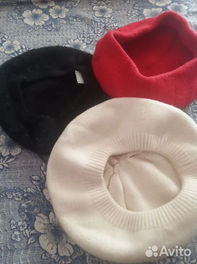 Берет фетровый женский,шапки вызаные