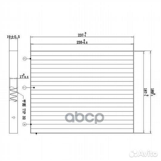 Фильтр салонный DFC24004 double force