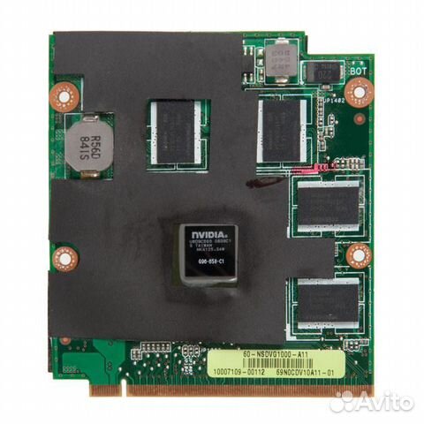 Видеокарта новая Asus M50V M50VM 9650M GT 1 GB