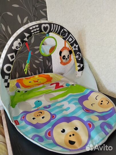 Коврик развивающий Fisher Price 2в1