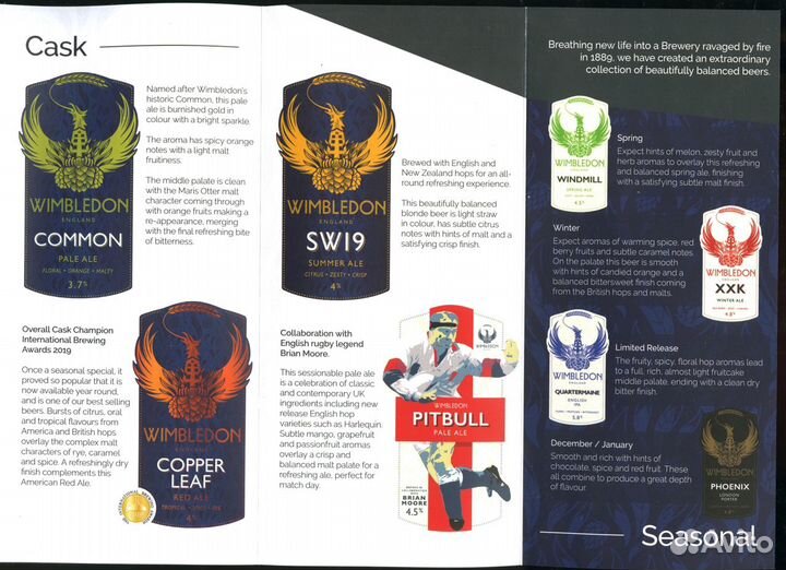 Костер и Буклет, пивоварни, Англия 2019