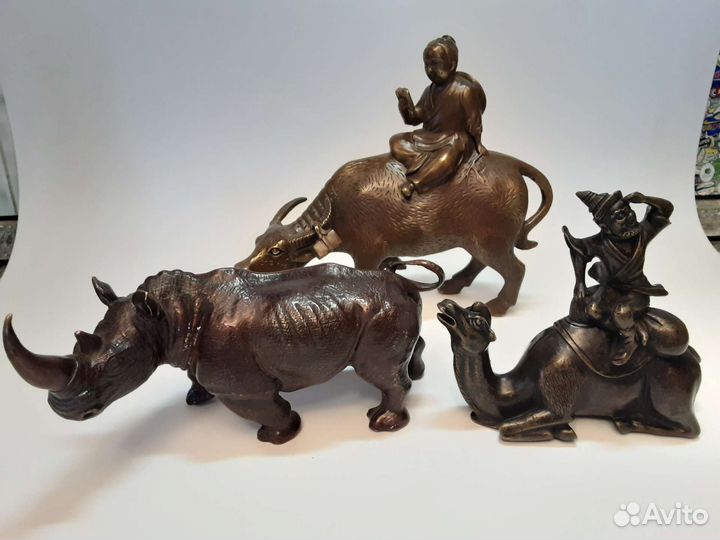 Статуэтки. Бронза, большие, тяжёлые